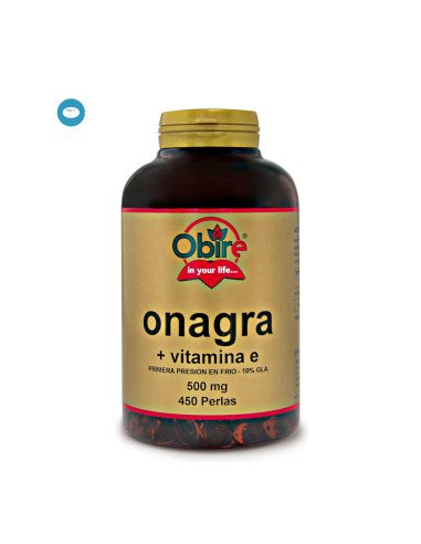 ACEITE DE ONAGRA 500 mg 10% GLA 450 perlas