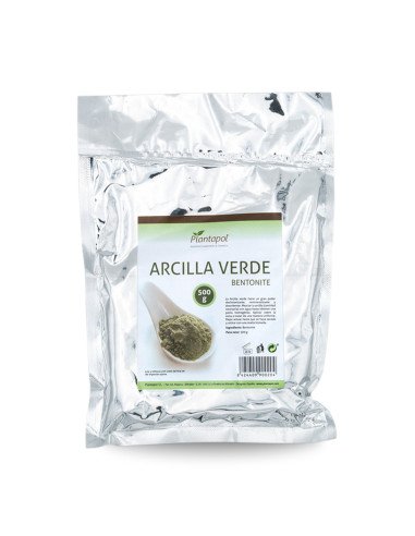 ARCILLA VERDE EN BOLSA DE 500 g