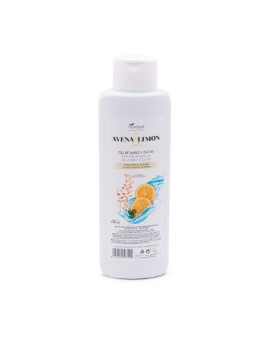 GEL DE BAÑO AVENA Y LIMON 750 ml