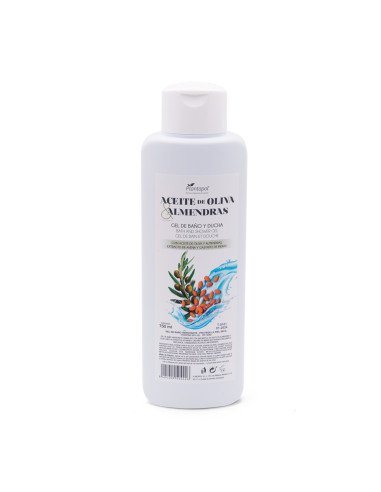 GEL DE BAÑO ACEITE DE OLIVA Y ALMENDRAS 750 ml