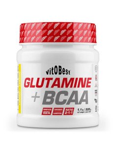 GLUTAMINA+BCAA (Sabor Limon) - 500 g