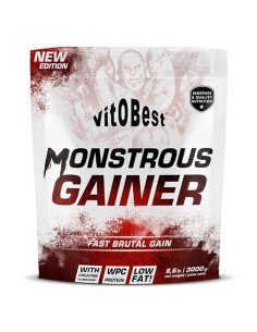 MONSTROUS GAINER (Sabor Fresa) - 3 kg