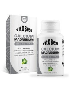 CALCIUM MAGNESIUM (con Zinc y Vitamina D) - 60 caps