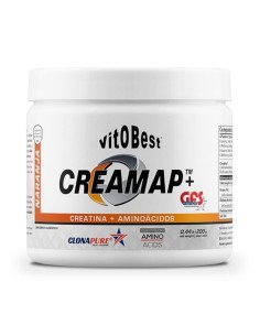 CREAMAP + GFS Creatina y Aminoacidos (Sabor Naranja) - 200 g