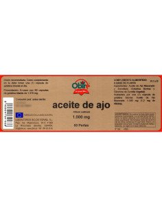 ACEITE DE AJO 1000 mg - 60 perlas 2