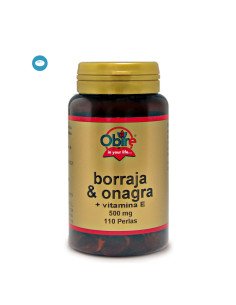 BORRAJA & ONAGRA + VITAMINA E 500 mg - 110 perlas