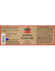 GINSENG & JALEA REAL 600 mg - 60 caps 2