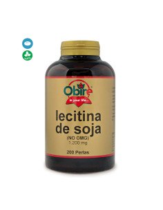 LECITINA DE SOJA 1200 mg - 200 perlas
