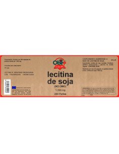 LECITINA DE SOJA 1200 mg - 200 perlas 2