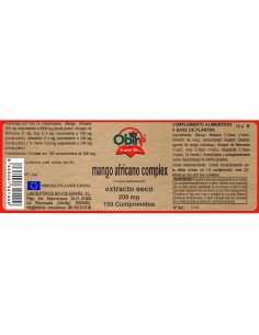 MANGO AFRICANO (EXT SECO) 200 mg - 100 comp 2