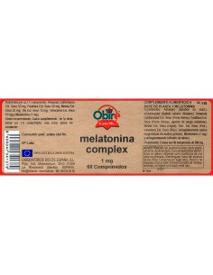 MELATONINA COMPLEX 1 mg - 60 comp 2