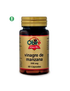 VINAGRE DE MANZANA 500 mg - 60 caps