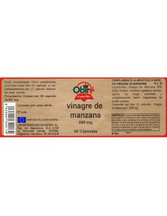 VINAGRE DE MANZANA 500 mg - 60 caps 2