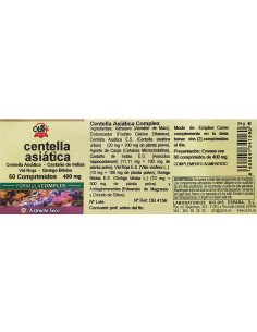 CENTELLA ASIATICA COMPLEX 400 mg - 60 comp. 2