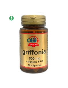 GRIFFONIA 500 mg (MAGNESIO & VIT B-6) - 60 caps