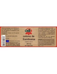 CETONA DE FRAMBUESA 300 mg - 60 caps 2