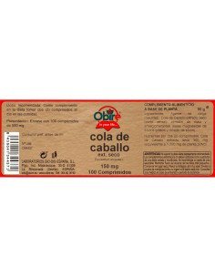 COLA DE CABALLO (EXT SECO) 150 mg - 100 comp 2