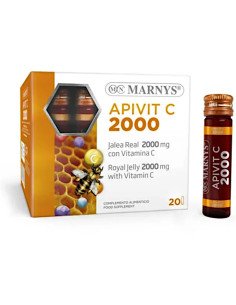 APIVIT C 2000 (Jalea Real + Vitamina C) - 20 viales