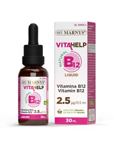 VITAMINA B12 LIQUIDA - VITAHELP - 30 ml