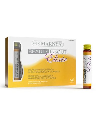 BEAUTY IN & OUT ELIXIR 14 viales X 25 ml