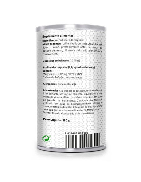 CARBONATO DE MAGNESIO - 180 g