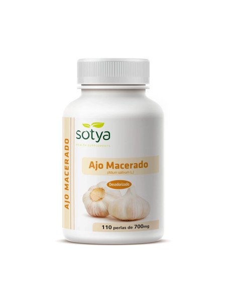 AJO MACERADO 500 mg - 110 perlas