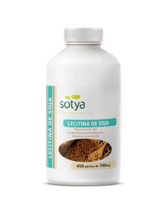 LECITINA DE SOJA 740 mg - 450 perlas