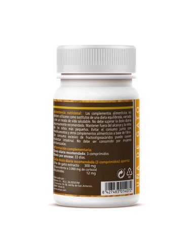 UÑA DE GATO 500 mg - 100 comp