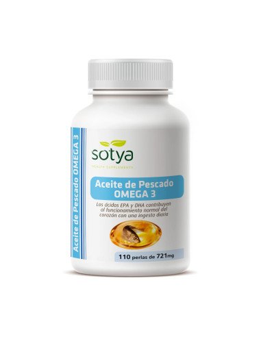 ACEITE DE PESCADO OMEGA 3 - 110 perlas de 721 mg