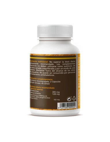 GINSENG ROJO COREANO - 90 caps