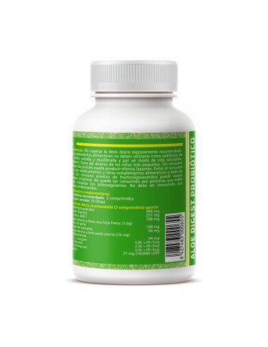 ALOE DIGEST PROBIOTICO - 100 comp masticables