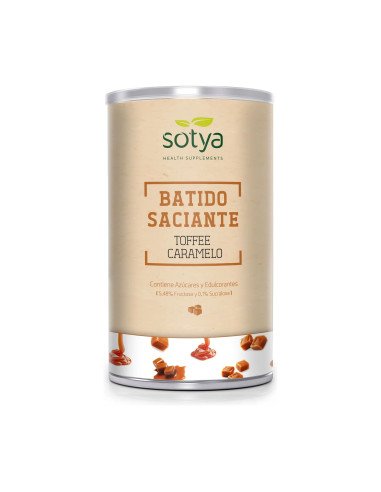 BATIDO SACIANTE - SABOR TOFFEE CARAMELO - 550 g.