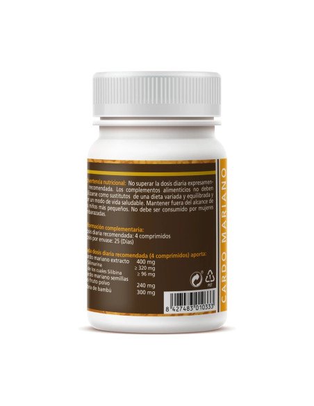 CARDO MARIANO 500 mg - 100 comp