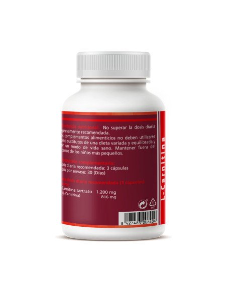 L-CARNITINA 600 mg - 90 caps
