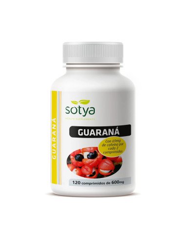 GUARANA 600 mg. 120 comp