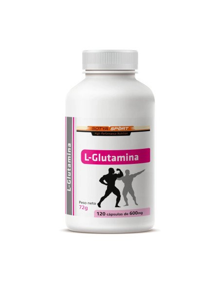 L- GLUTAMINA 600 mg - 120 caps