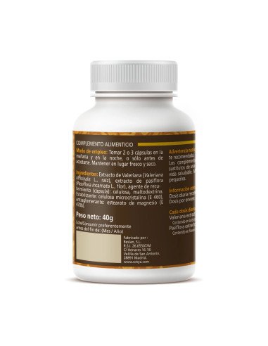 VALERIANA Y PASIFLORA 450 mg - 90 caps