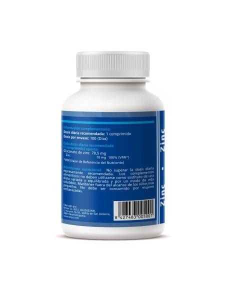 ZINC 500 mg - 100 comp
