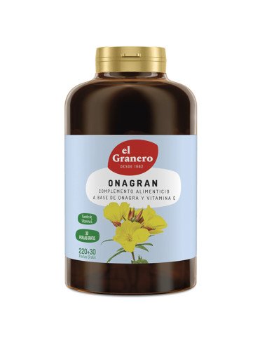 ONAGRAN (Aceite de Onagra) 220+30 perlas de 715 mg