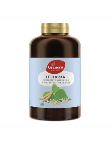 LECIGRAN (Lecitina de Soja) 740 mg 360 perlas