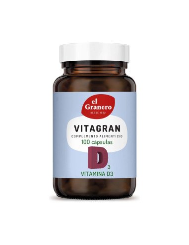 VITAGRAN D3 (Vitamina D) 100 caps. 4000 UI