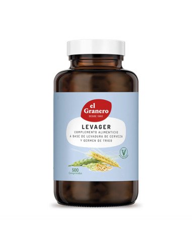 LEVAGER (Levadura de Cerveza y Germen de Trigo) 500 comp