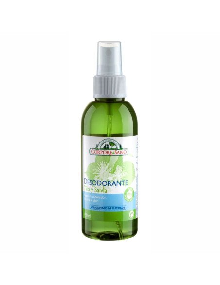 DESODORANTE SPRAY DE TILO Y SALVIA BIO - 150 ml