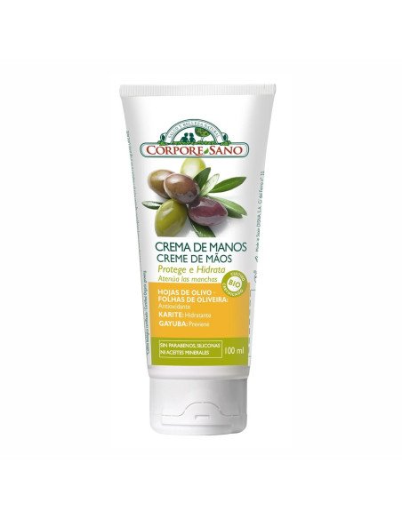 CREMA DE MANOS (Hojas de Olivo, Manteka de Karite y Gayuba) - 100 ml