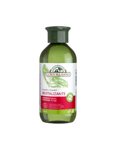 CHAMPU REVITALIZANTE ECOCERT (Ginseng y Granada) 300 ml