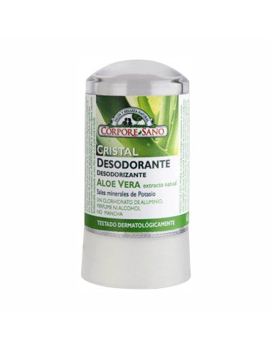 DESODORANTE MINERAL CRISTAL Y ALOE VERA 60 g.