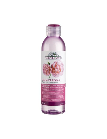 TONICO AGUA DE ROSAS  (Rosa Damascena) - 200 ml