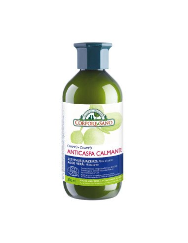 CHAMPU ANTICASPA CALMANTE ECOCERT (Aloe Vera y Zizyphus Joazeiro) 300ml