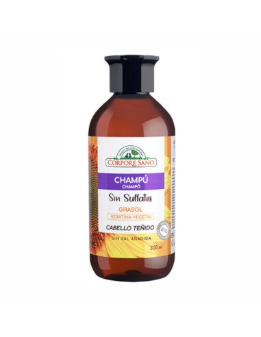 CHAMPU SIN SULFATOS (Trigo y Keratina Vegetal) 300 ml