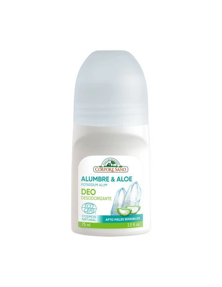 DESODORANTE ROLL-ON ALUMBRE Y ALOE VERA - 75 ml